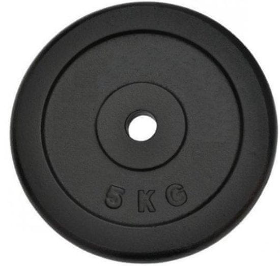 Spartan uteg od lijevanog željeza, 2 x 5 kg