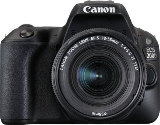 Canon fotoaparat EOS 200D + 18-55 IS STM