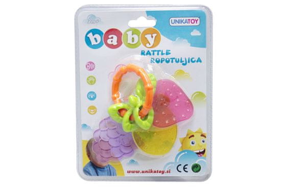 Unikatoy zvečka Baby voće, blister 24974