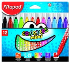 Maped flomasteri Color'peps Maxi, 12/1, karton