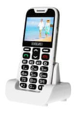 Evolveo telefon za starije EasyPhone XD, bijeli