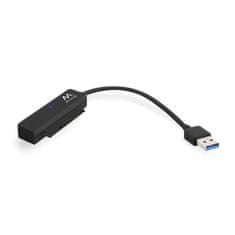 Ewent adapter USB 3.2 v SATA za 2.5" SSD/HDD, crni (EW7017)