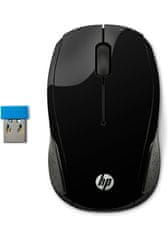HP bežični optički miš 200, crni