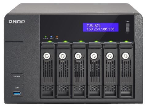 Qnap TVS-671-I5-8G NAS server za 6 diskova
