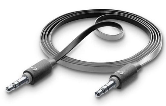 CellularLine audio kabel 3,5 mm, crni