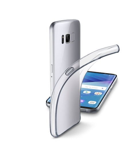 CellularLine prozirna i tanka gumena maska Fine za Samsung Galaxy S8