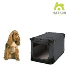 Maelson transportna kutija Soft Kennel crna / antracit vel. 72