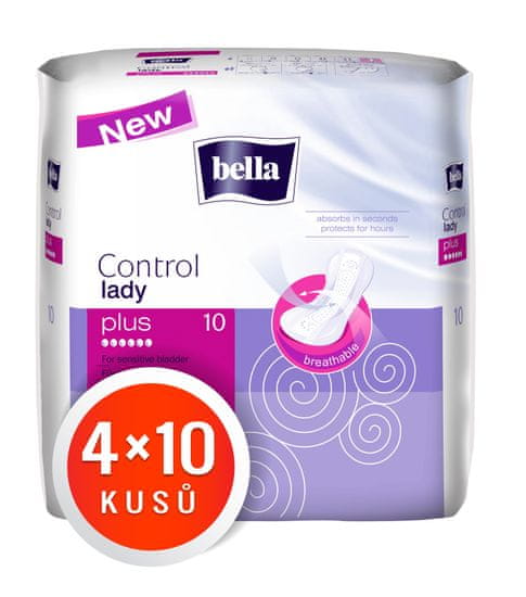 Bella Control Lady Plus ulošci, 4 x 10 komada