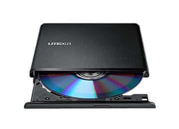 Liteon vanjski drive ES1 DVD-RW 8X USB Ultra-Slim, crni