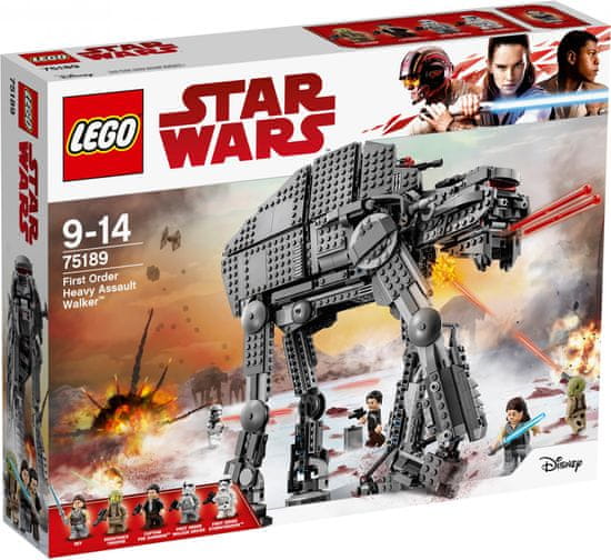 Lego star wars first order heavy assault hot sale walker 75189
