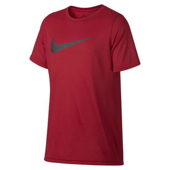 Nike majica za djevojčice Dry Tee Leg Storm Swoosh, crvena