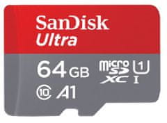 SanDisk memorijska karticaUltra MicroSDXC 64GB 100MB/s UHS-I + adapter