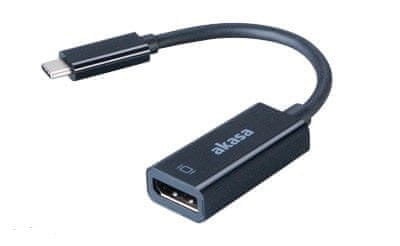 Akasa adapter iz USB-C na DisplayPort 4K (AK-CBCA05-15BK)