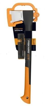 Fiskars Set sjekira X17 + brus