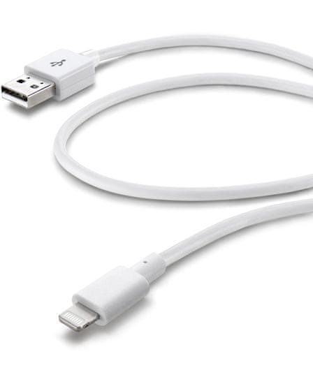 CellularLine kabel USB, MFiPhone5 Lightning, 1 m, bijeli