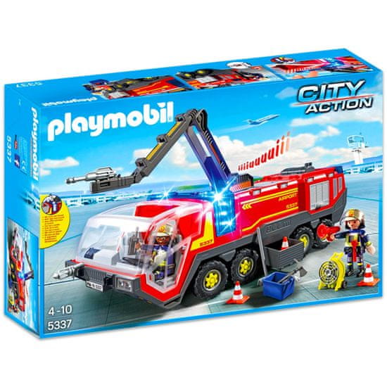 Playmobil zrakoplovni vatrogasni kamion s svjetlima i zvukom 5337