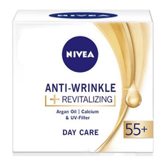 Nivea Anti-Wrinkle + Revitalizing krema za lice 55+, 50 ml