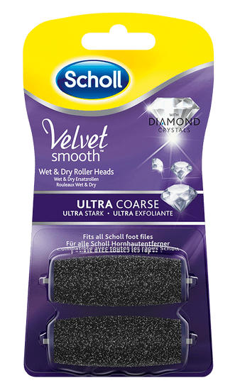 Scholl zamjenski valjak Velvet Smooth, 2 komada