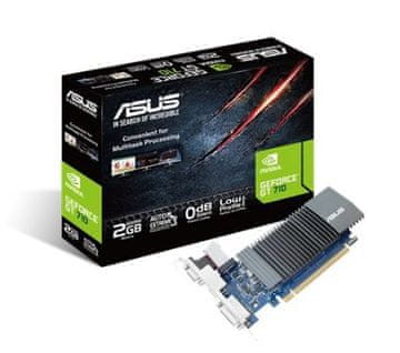ASUS GeForce GT710 grafička kartica, 2GB, DDR5 (90YV0AL1-M0NA00)