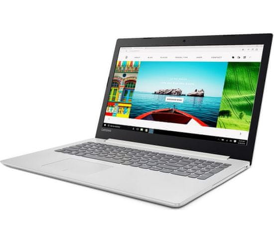 Lenovo prijenosno računalo IdeaPad 320 N4200/4GB/SSD 128GB/15,6FHD/FreeDOS, bijel