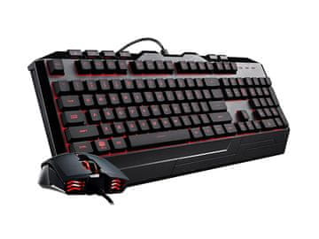 Cooler Master Gaming stolni komplet Devastator III, US CRO gravura