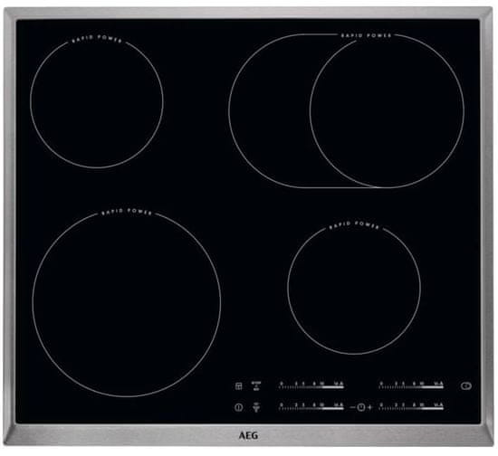 AEG staklokeramička ploča za kuhanje HK654850XB