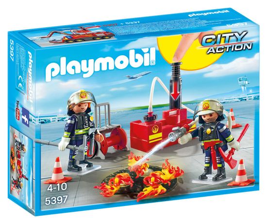 Playmobil 5397 vatrogasci s vodenom pumpom