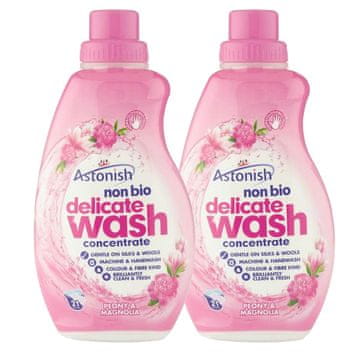 Astonish deterdžent za ručno i strojno pranje osjetljivog rublja, božur i magnolija, 2 x 840 ml