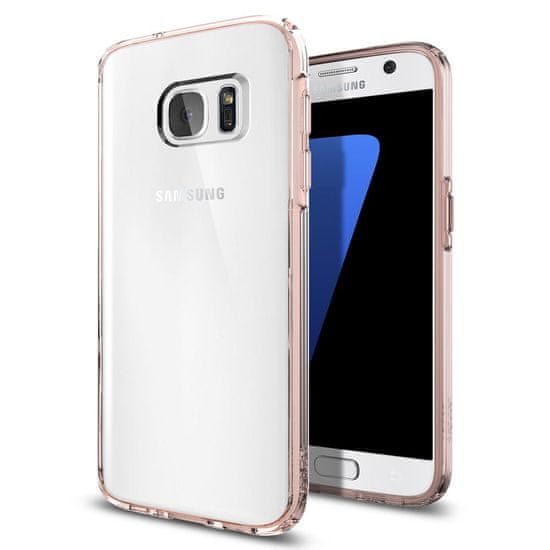 Spigen maskica Ultra Hybrid za Galaxy S7, roza