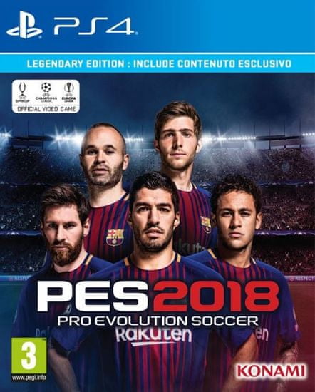 Konami PES 2018 (PS4) - Legendary Edition - Legendary Edition