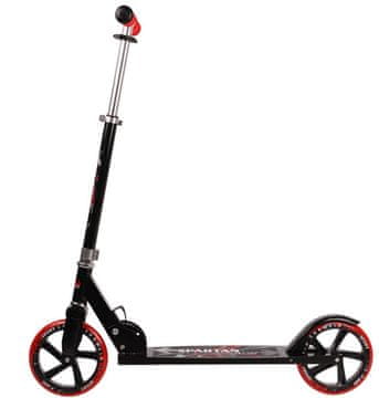 Spartan sklopivi romobil Jumbo I. 200 mm, crno-crvena