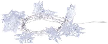 EMOS lampice zvjezdice, LED, 2xAA, topla bijela, timer