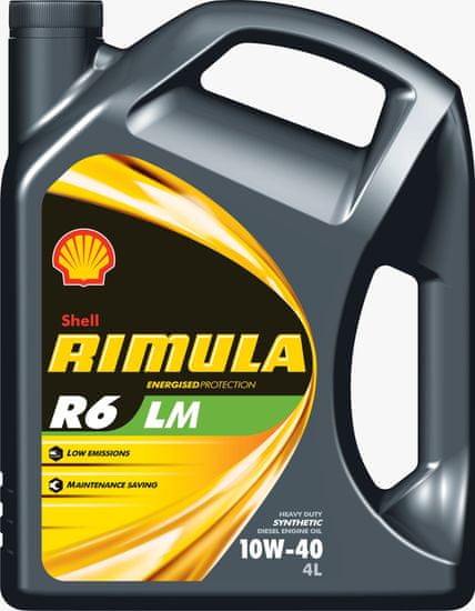 Shell ulje Rimula R6LM, 10W40, 4 L, teretno