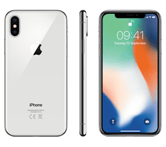 REMADE iPhone X mobilni telefon, 64 GB, srebrna