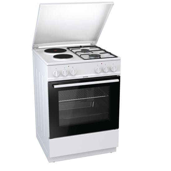 Gorenje kombinirani štednjak K6121WG