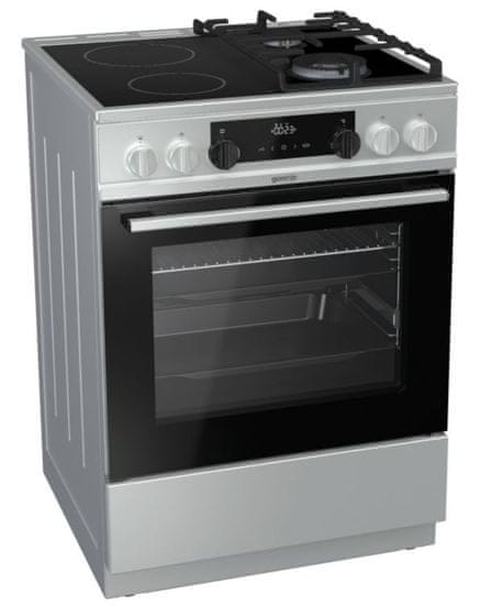 Gorenje kombinirani štednjak KC6355XT