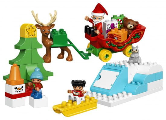 LEGO DUPLO® 10837 Zimski praznici Djeda Božićnjaka