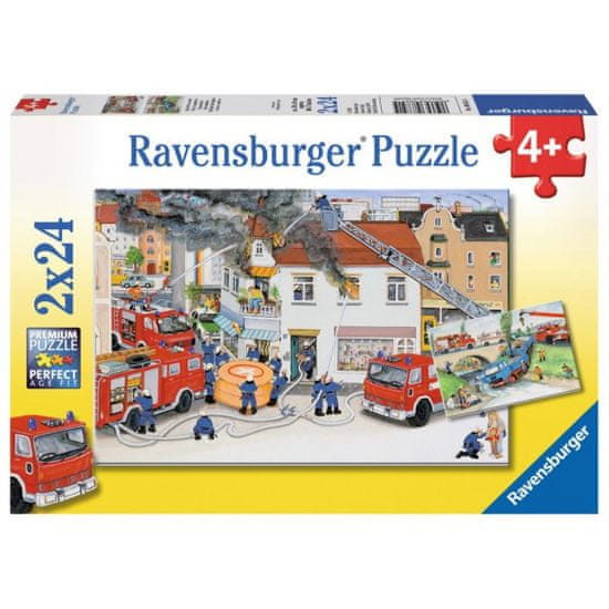 Ravensburger slagalica Vatrogasci, 2x24d