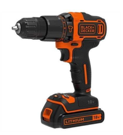 Black+Decker akumulatorska bušilica odvijač BDCD18K