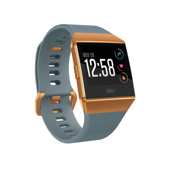 Fitbit pametni sat Ionic - Slate Blue/Burnt Orange, plavo narančasti