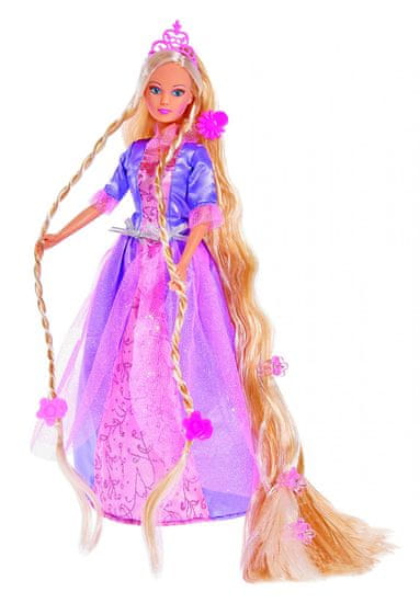 Simba lutka Steffi Rapunzel - u ljubičastoj haljini