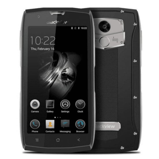 iGET Blackview GSM telefon BV7000 Pro, sivi