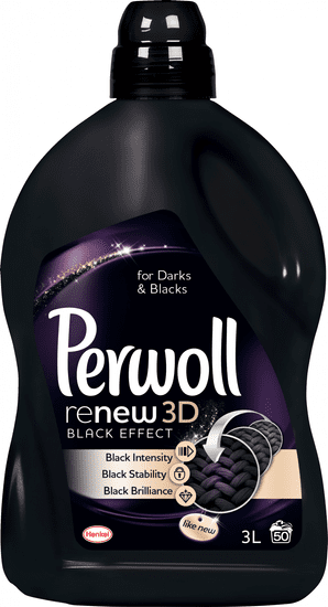 Perwoll gel za pranje rublja Black, 3 l