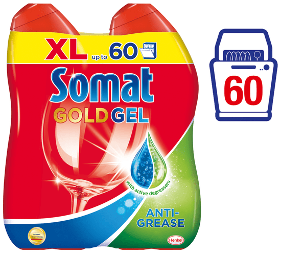 Somat gel XL Gold Antigrease, 60 doza