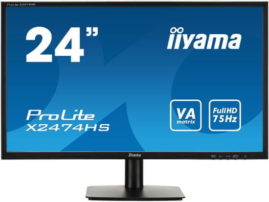 iiyama LED monitor X2474HS-B1, 60 cm