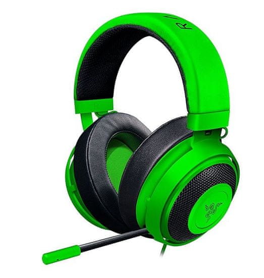 Razer slušalice Kraken PRO V2, zelene, ovalne