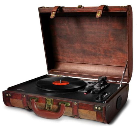 Camry vintage prijenosni gramofon CR1149 u kovčegu