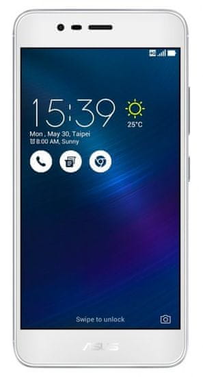ASUS GSM telefon Zenfone 3 Max (ZC520TL), 3 GB, srebrni