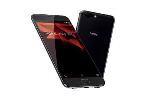 NOA GSM telefon Element H10LE, crni + NOA Premium Care garancija