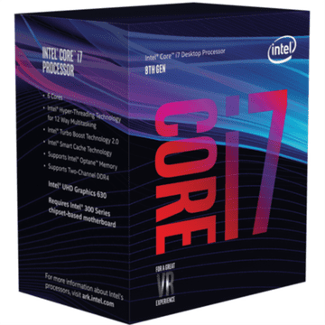 Intel procesor i7-8700 BOX, Coffee Lake